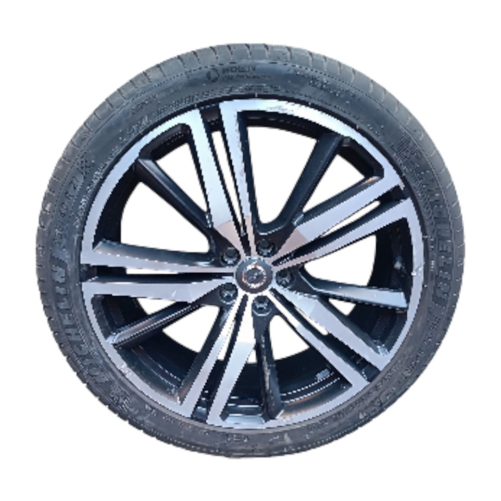 Roda Aro 21 Com Pneu Michelin 255 40 21 Volvo Xc60 2 Unid