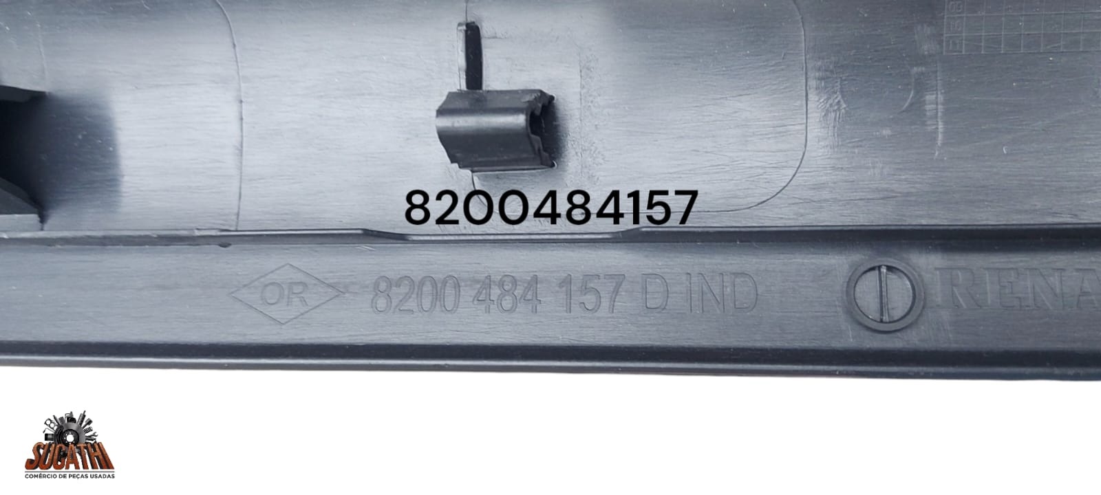 Soleira Porta Dianteira Direita Megane 2007 2008 2010 2013 Cinza-escuro 7