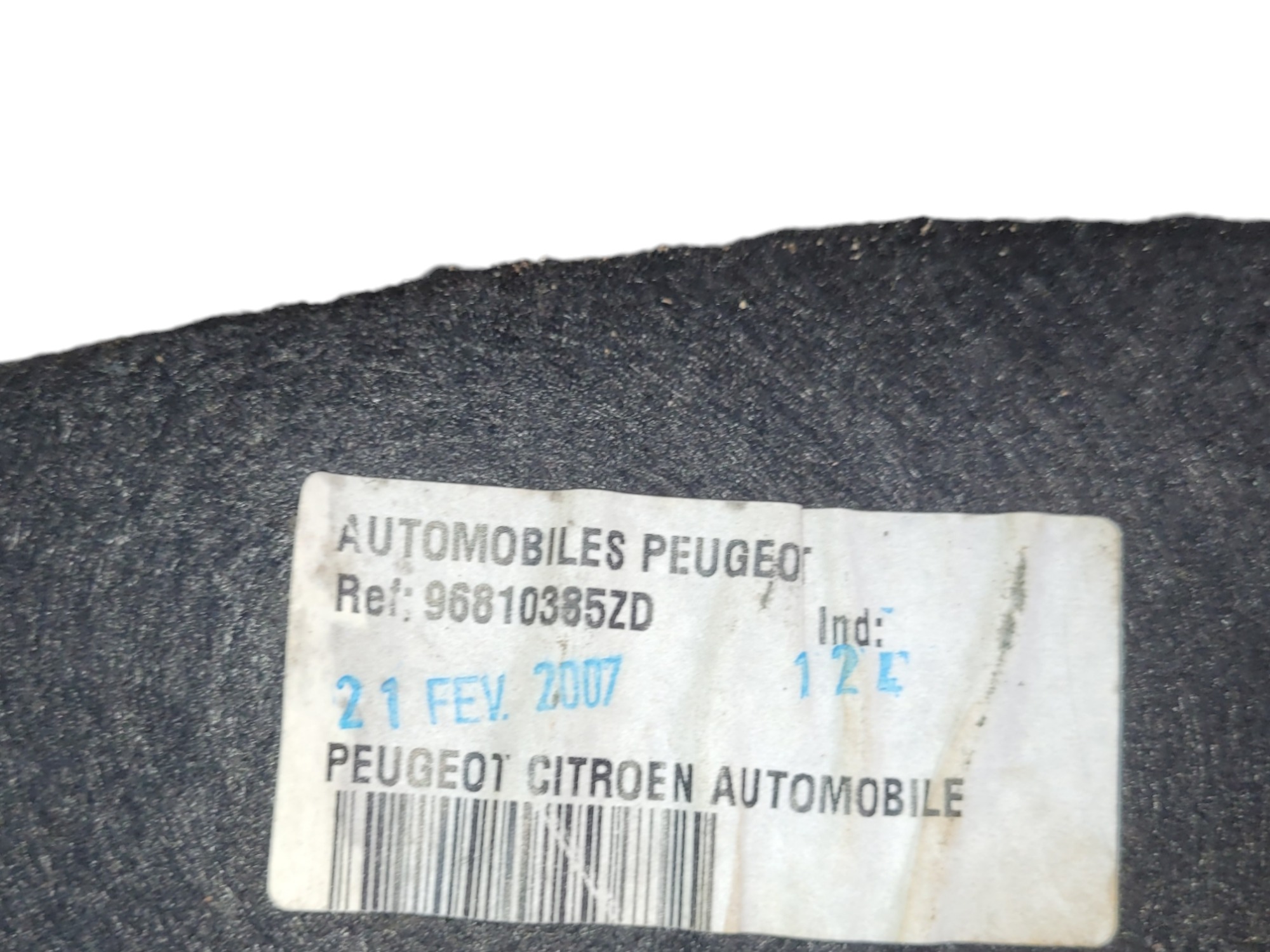 Forro Lateral Esquerdo Porta Malas Peugeot 307 Sw 2008 2013 5