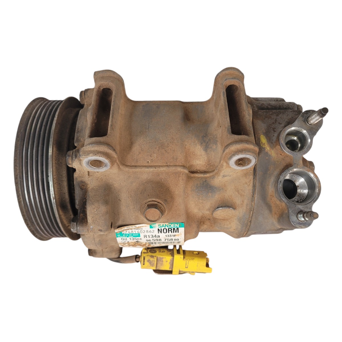 Compressor Peugeot 307 Citroen C4 Picasso Sanden 9659875880 2