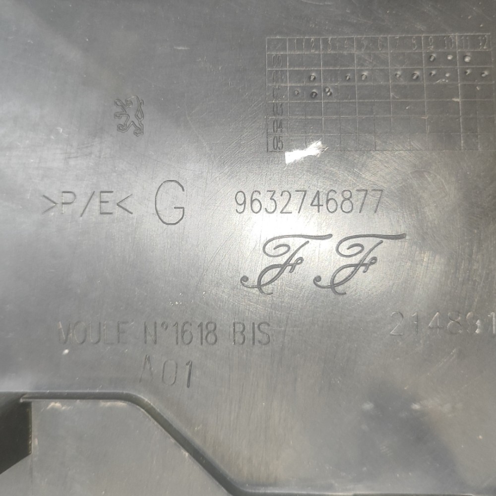 Moldura Coluna Central Esquerda Peugeot 307 9632746877 6