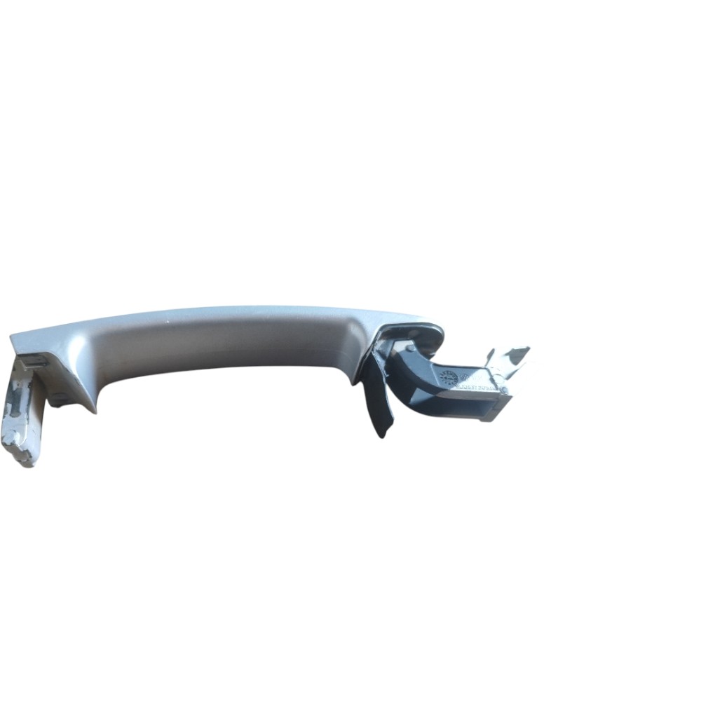 Maçaneta Externa Dianteira Dir Volkswagen Polo 2003 2010 Prata Dianteira