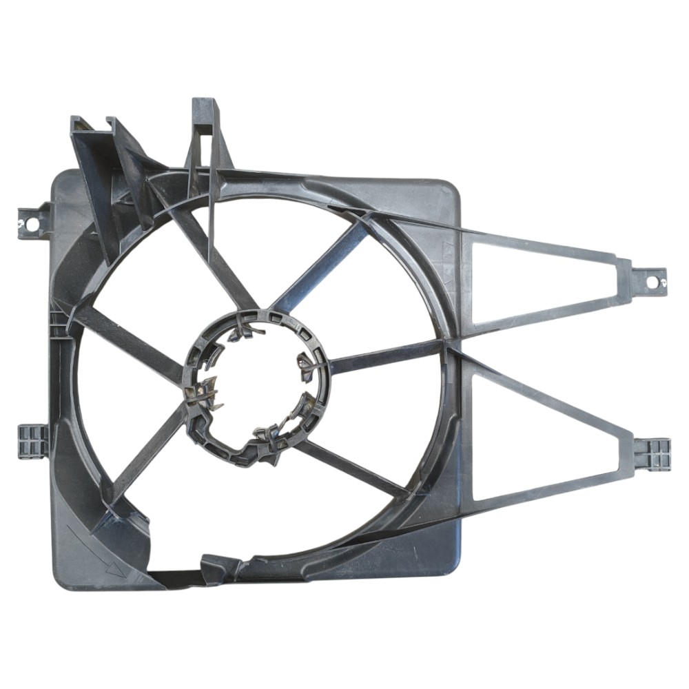Defletor Ventoinha Eletroventilador Palio Siena 2008/12 S Ar