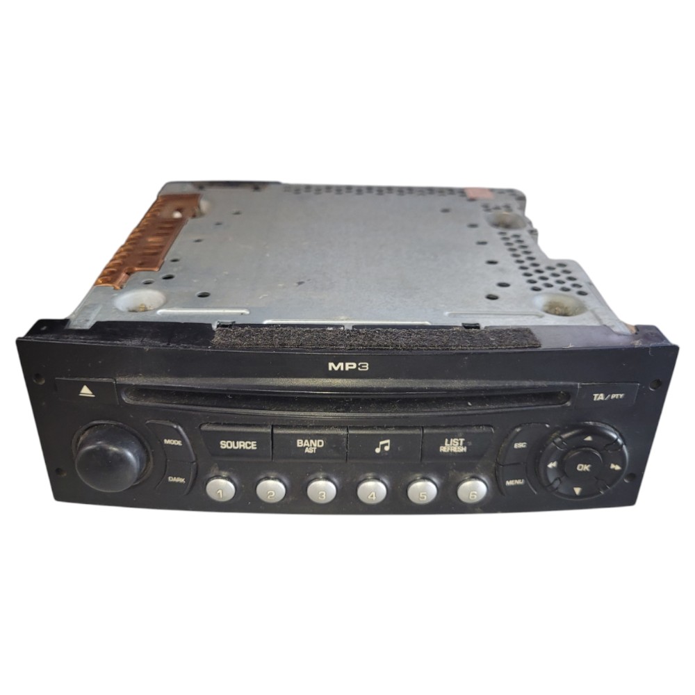 Rádio Mp3 Cd Peugeot 307 Citroen C4 2006 2007 2012 96649344 2