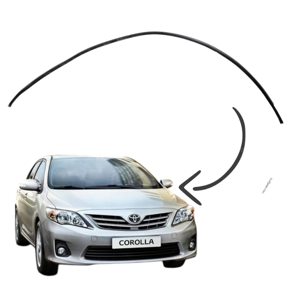 Borracha Vedação Inferior Parabrisa Toyota Corolla 2009 2014 2