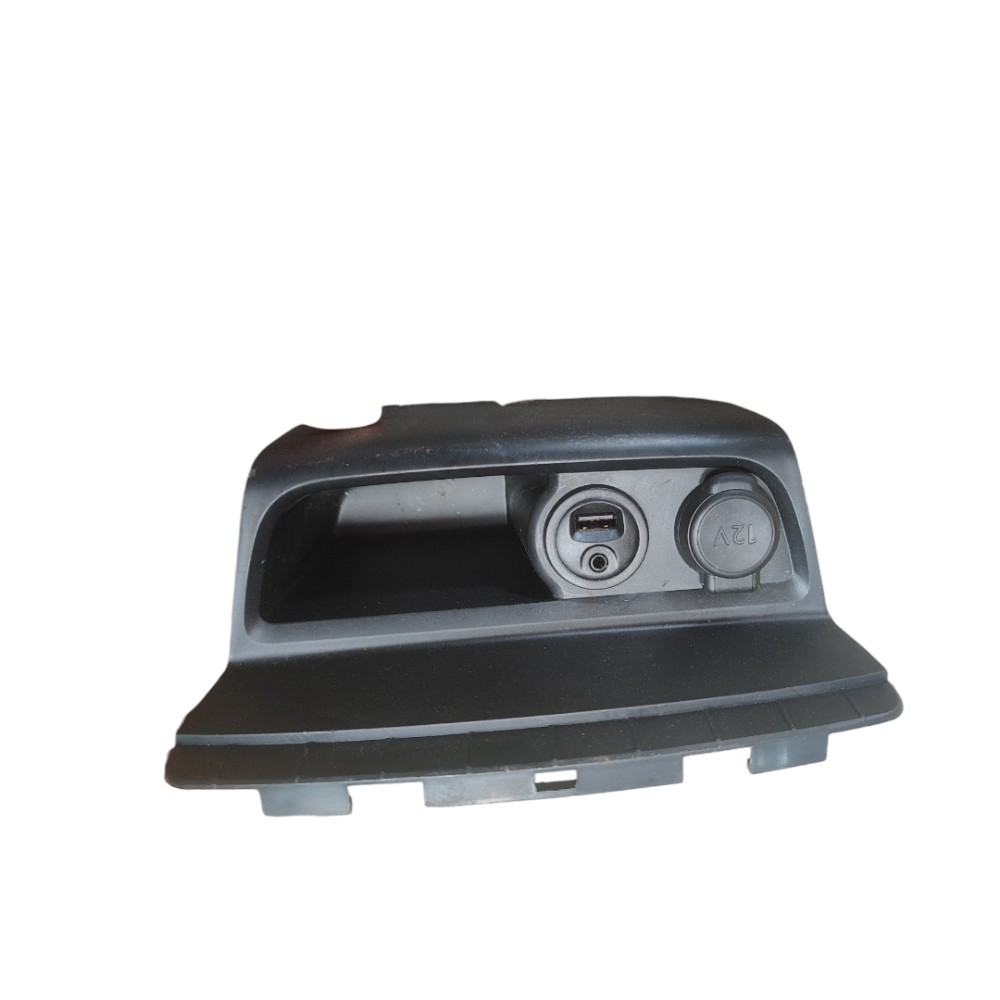 Porta Moldura Usb Entrada Cinzeiro Peugeot 208 2008 2021