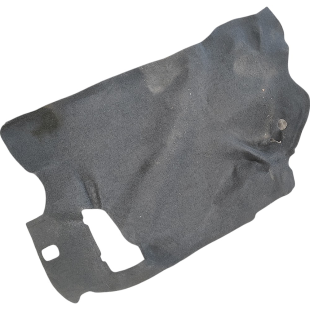 Carpete Inferior Painel Passageiro Fiat Palio 1996 2000 2004 Preto