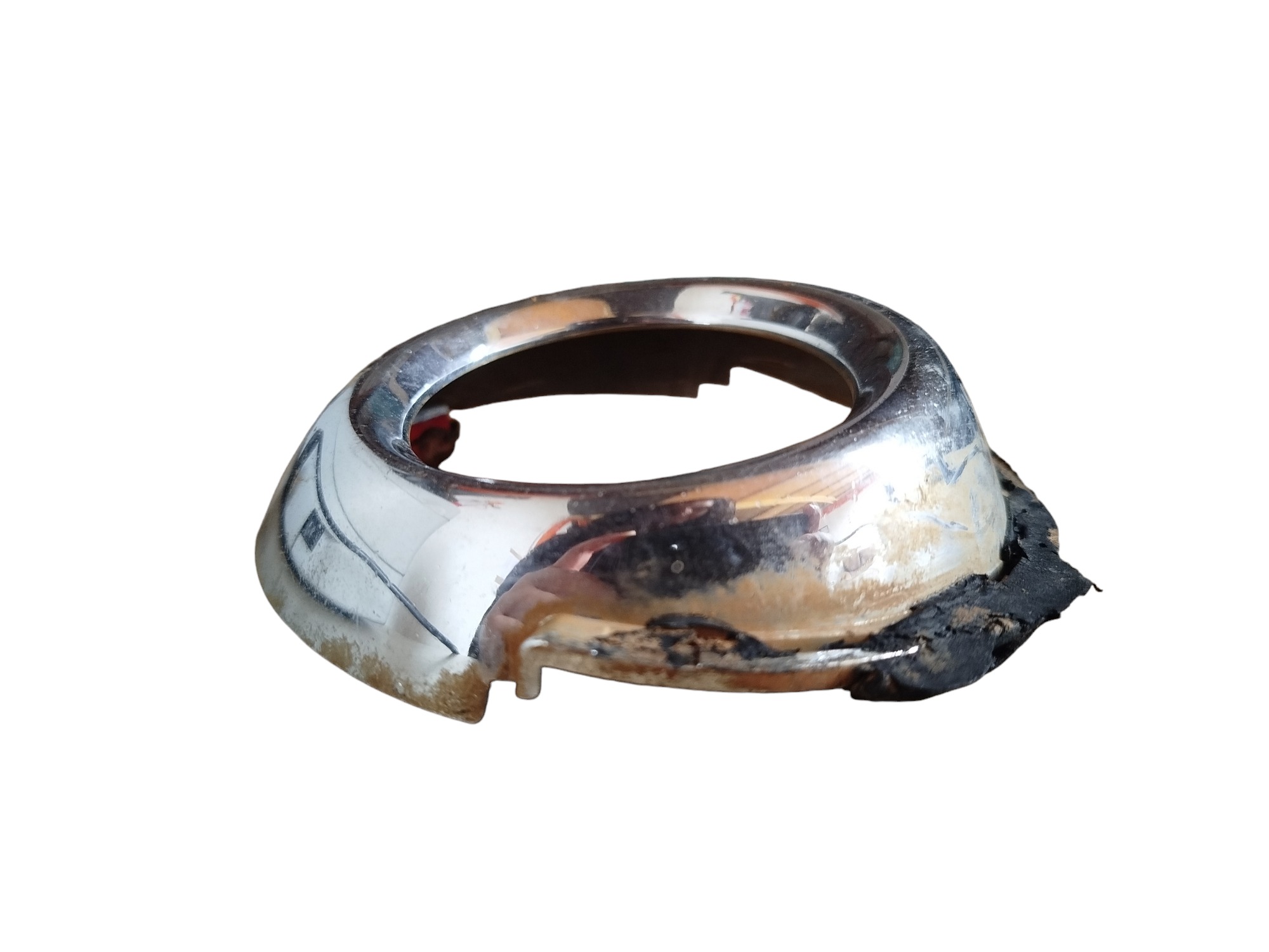 Moldura Cromada Farol Milha Esquerdo Peugeot 307 2007 A 2012 3