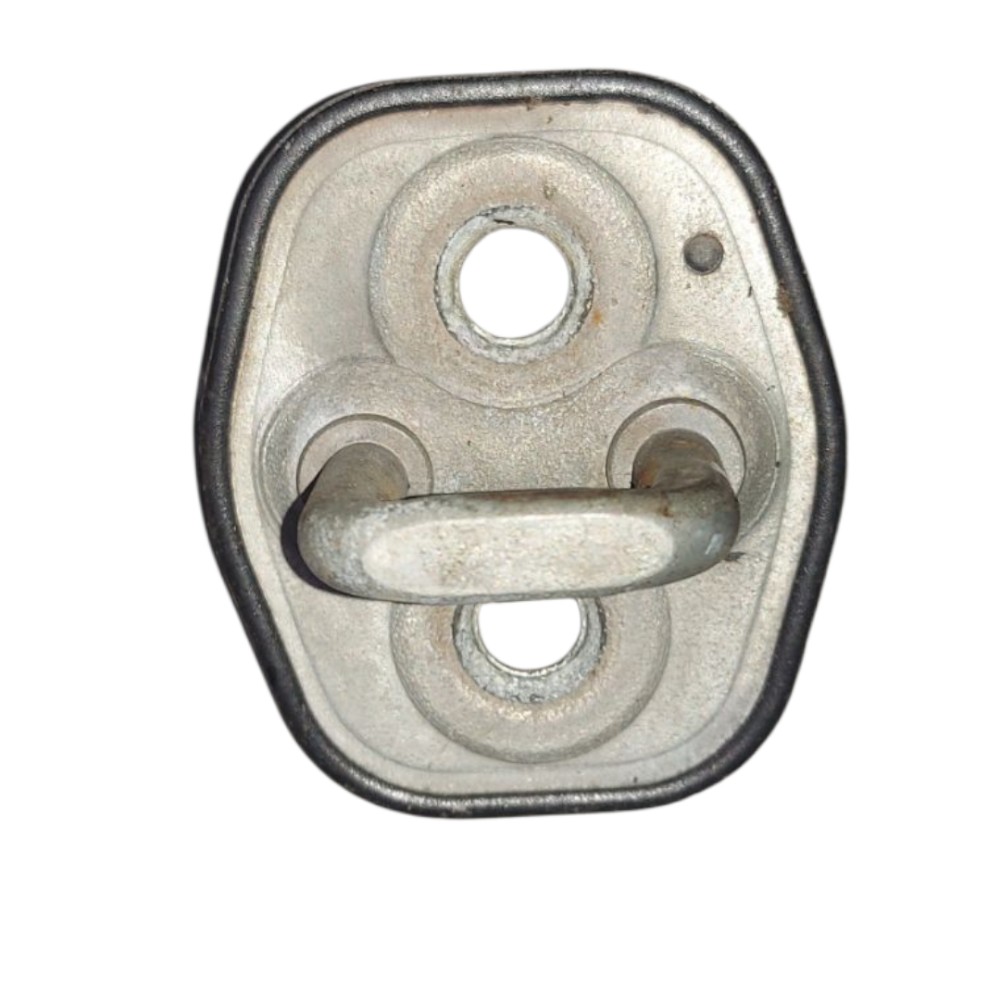 Batente Porta Fechadura Citroen C4 2007 2008 2009 2010 2013 Prata