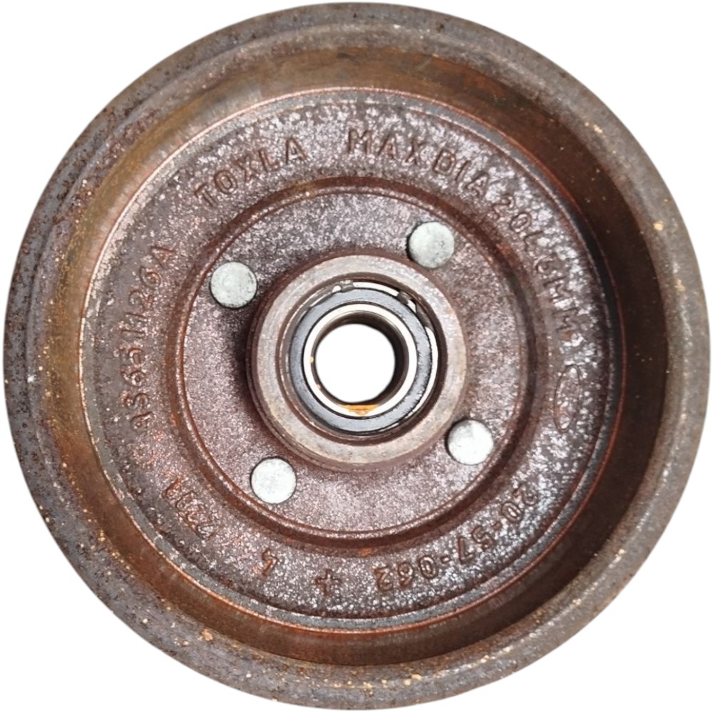 Tambor Freio Traseiro Ford Fiesta Rocan 2009 2011 2013 2015