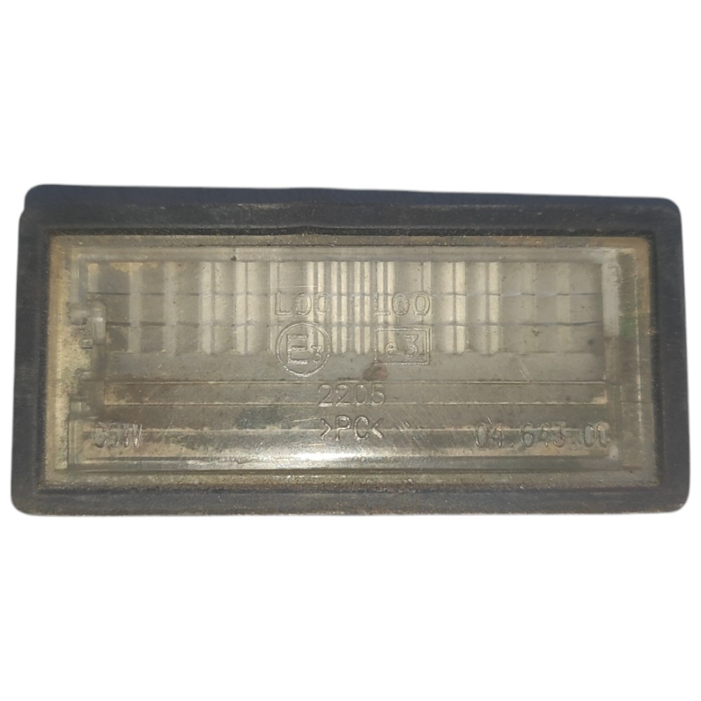 Lente Luz Placa Fiat Palio Idea 0464300 Original