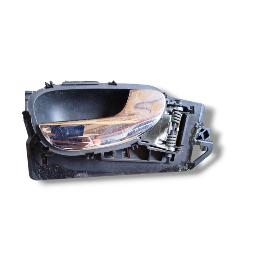Maçaneta Interna Dianteira Direita Peugeot 307 2006 2012  Preto Dianteira