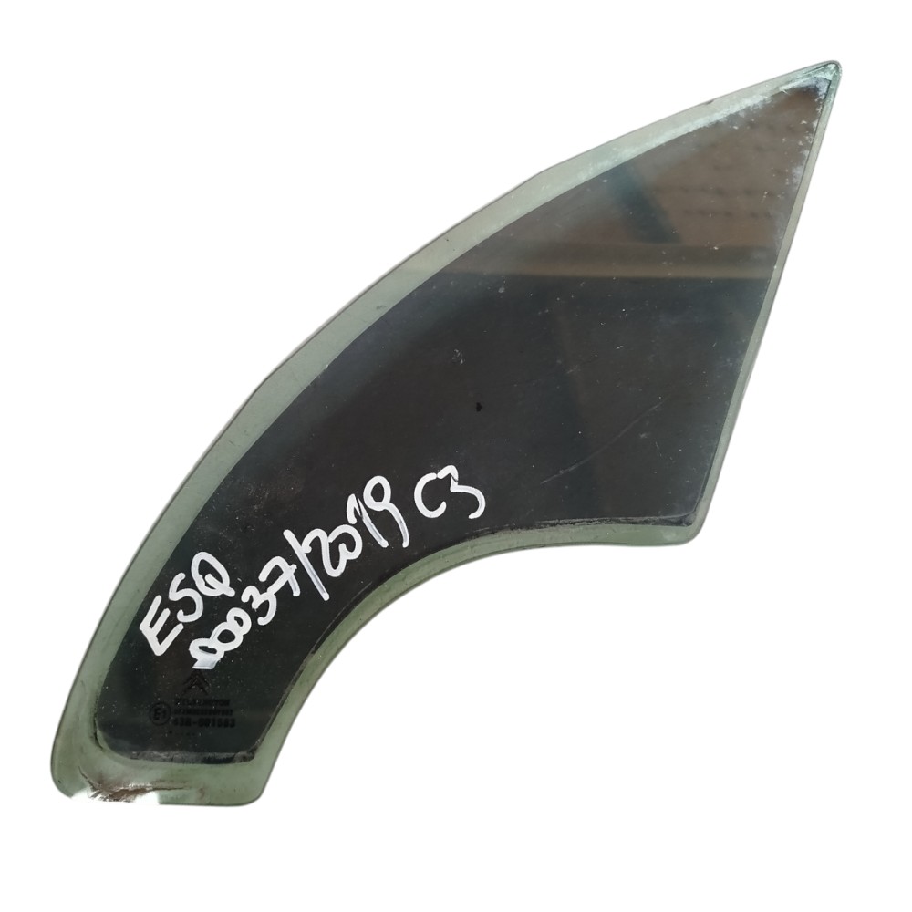 Vidro Fixo Porta Dianteira Esquerda Citroen C3 2003 2012