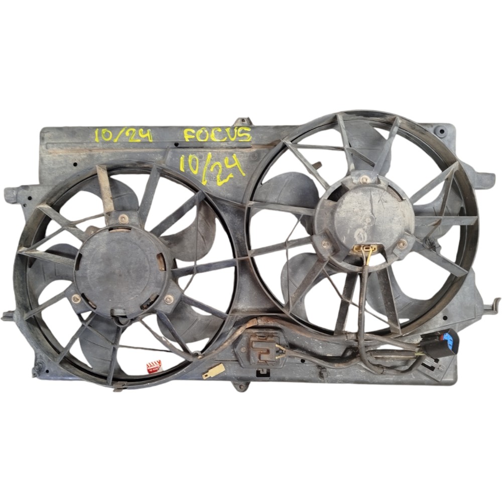 Defletor Ventoinha Com Motor Dupla Focus 1.8 2001 2005 2007 1