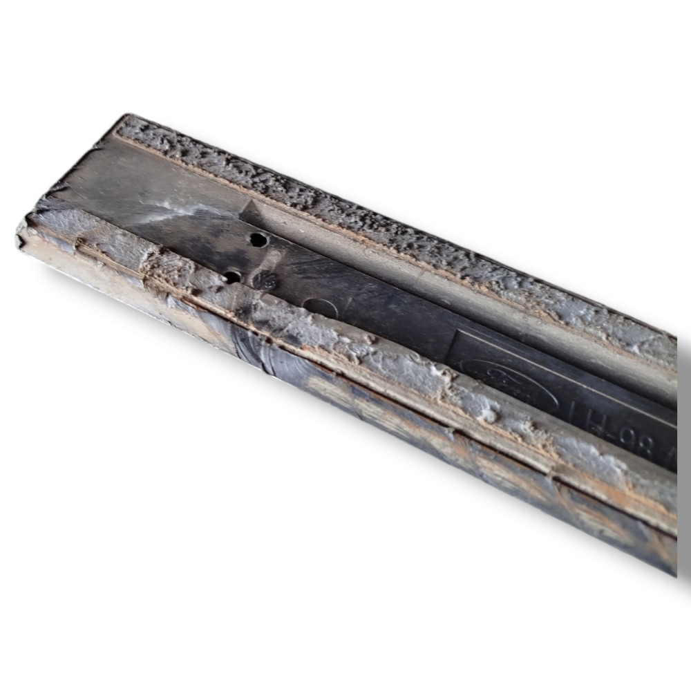 Friso Porta Traseira Esquerda Focus 2001 2005 2009  Prata 5