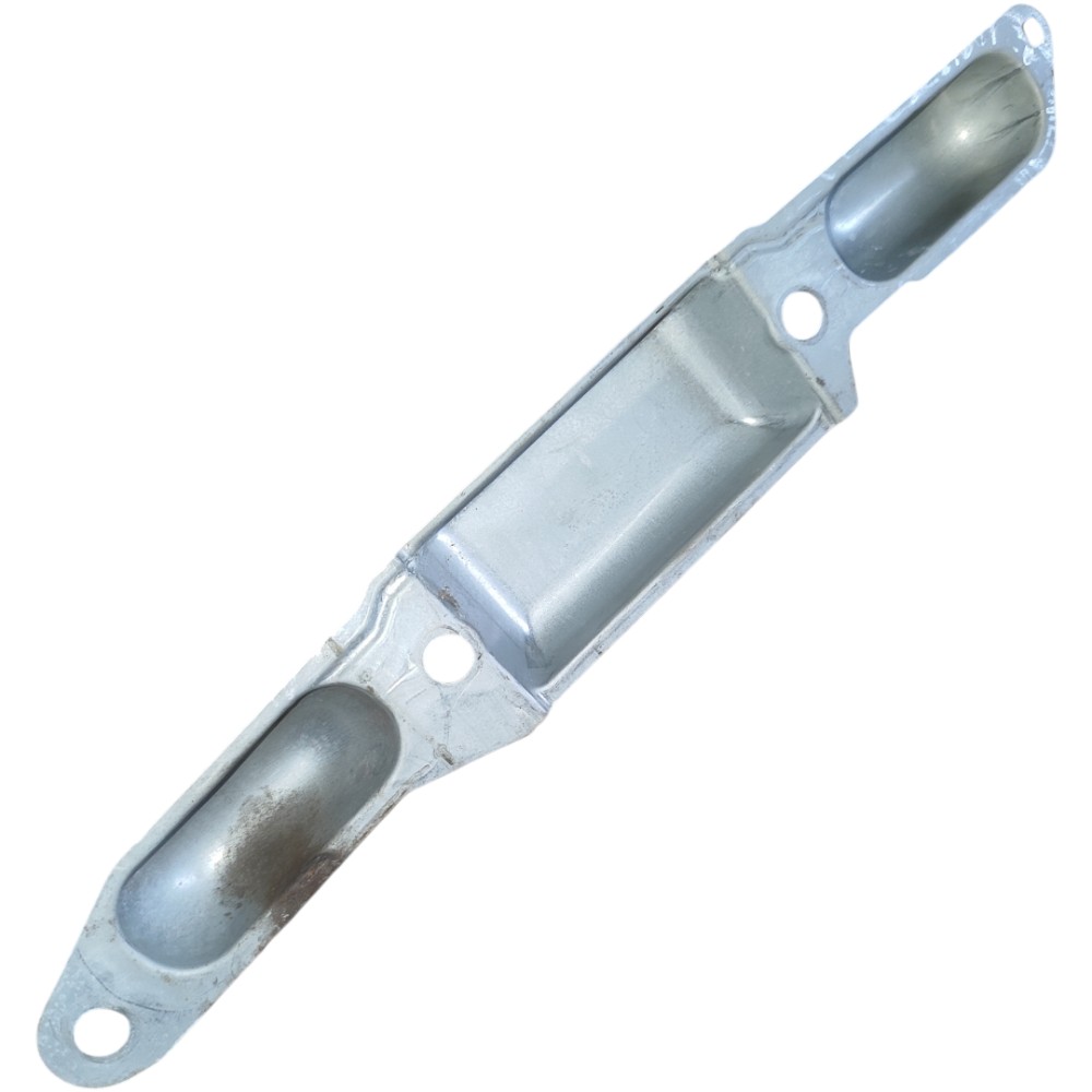 Puxador Porta Malas Suporte Luz Placa Vw Jetta 2007 2011 Prata