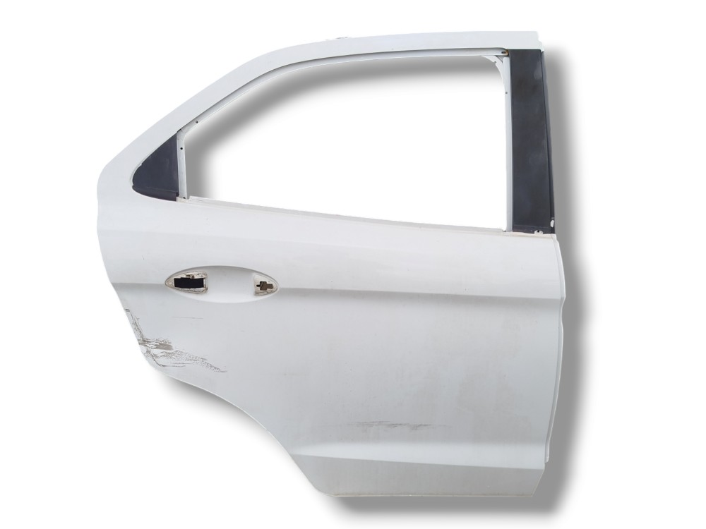 Porta Traseira Direita Ford Ka Hatch 2015 2016 2019 Detalhe Traseira Direita Branco 1