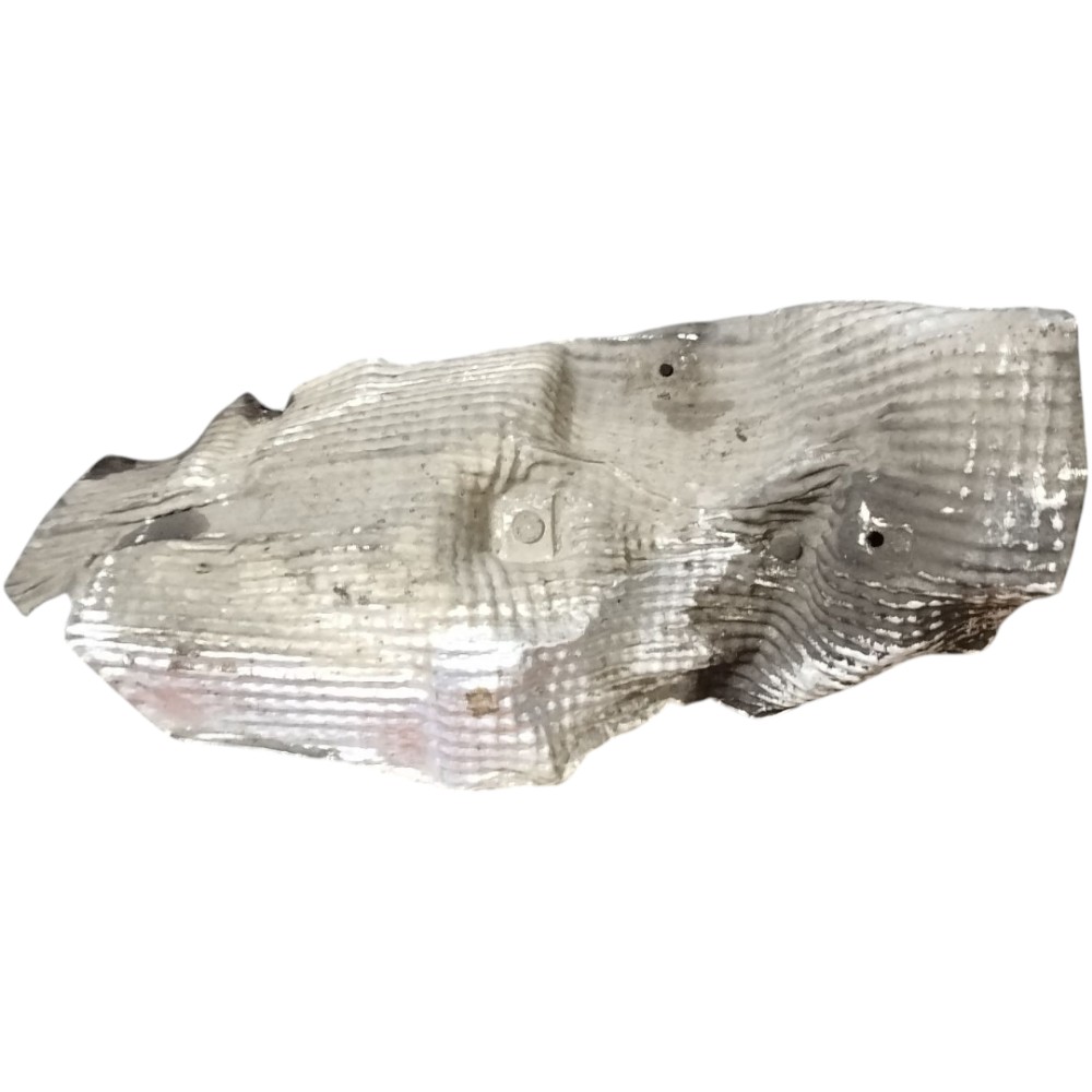 Defletor Protetor Caixa Direção Peugeot 307 2006 2009 A 2012 Prata