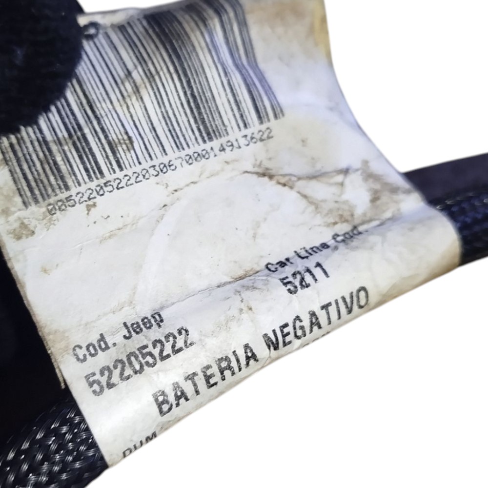 Cabo Negativo Bateria Jeep Renegade 1.3 270 2020 2022 2024 6