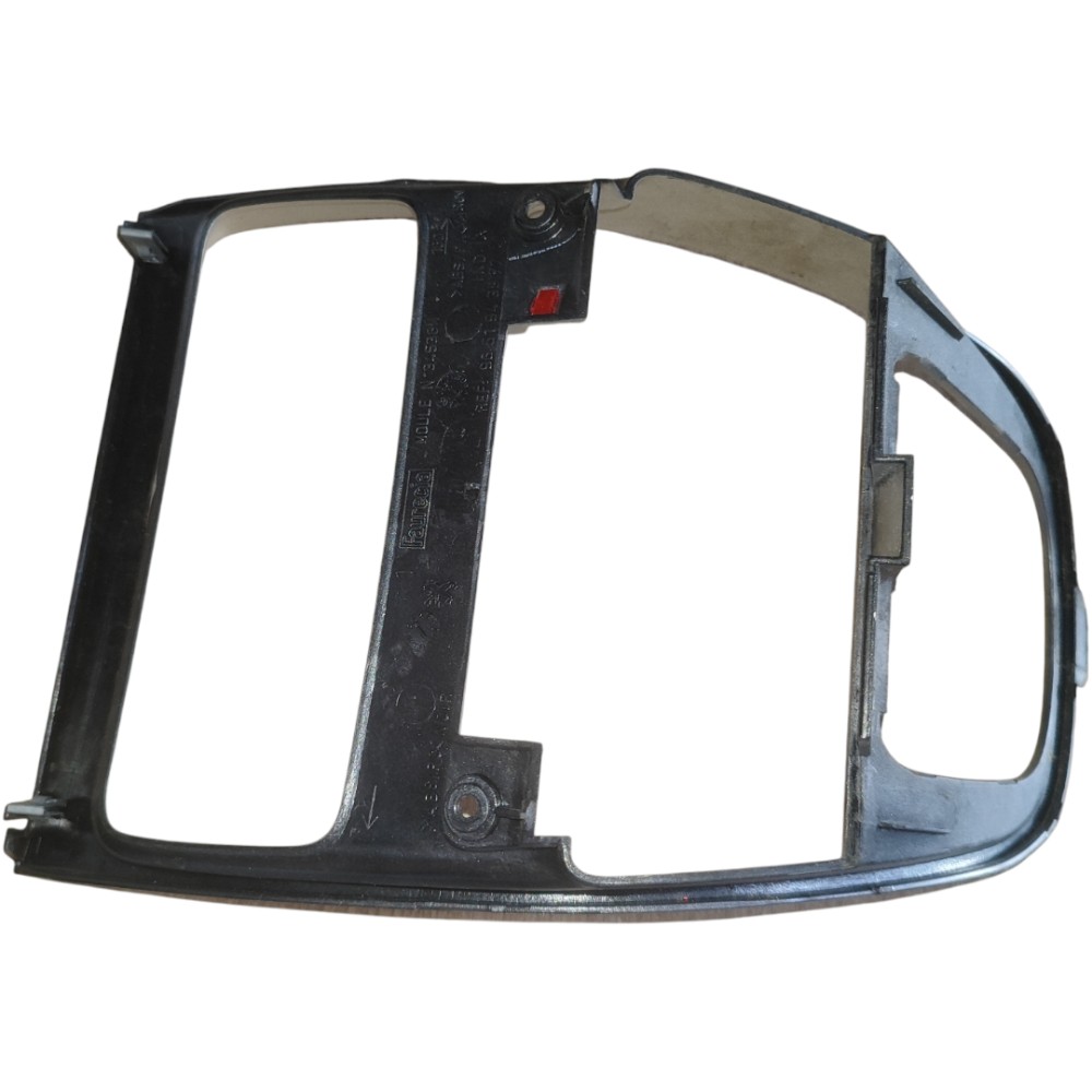 Moldura Central Inferior Peugeot 307 2006 2008 2009 2012 Prata 2