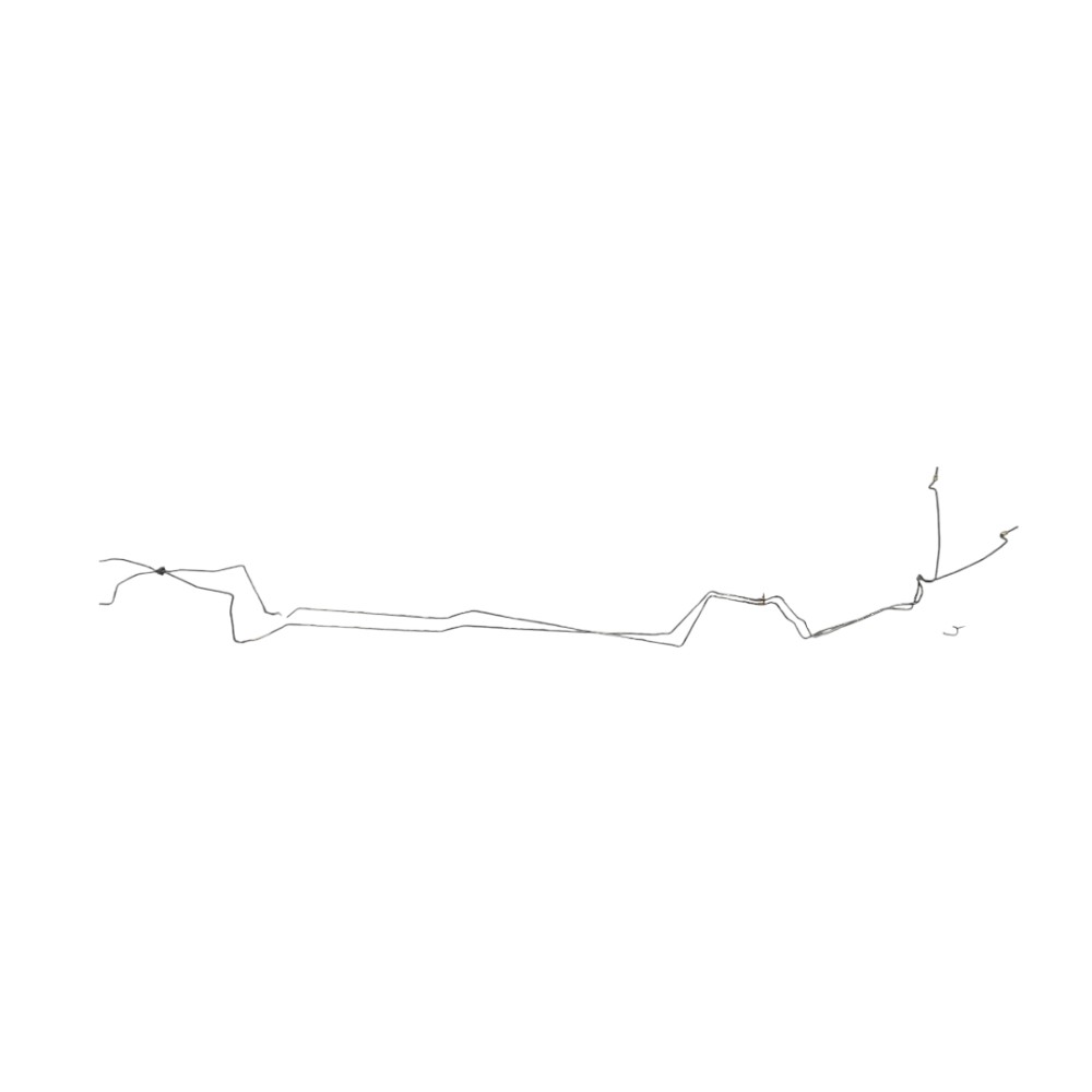 Par Linha Cano Duplo Freio Peugeot 206 207 Sw 2004 a 2010
