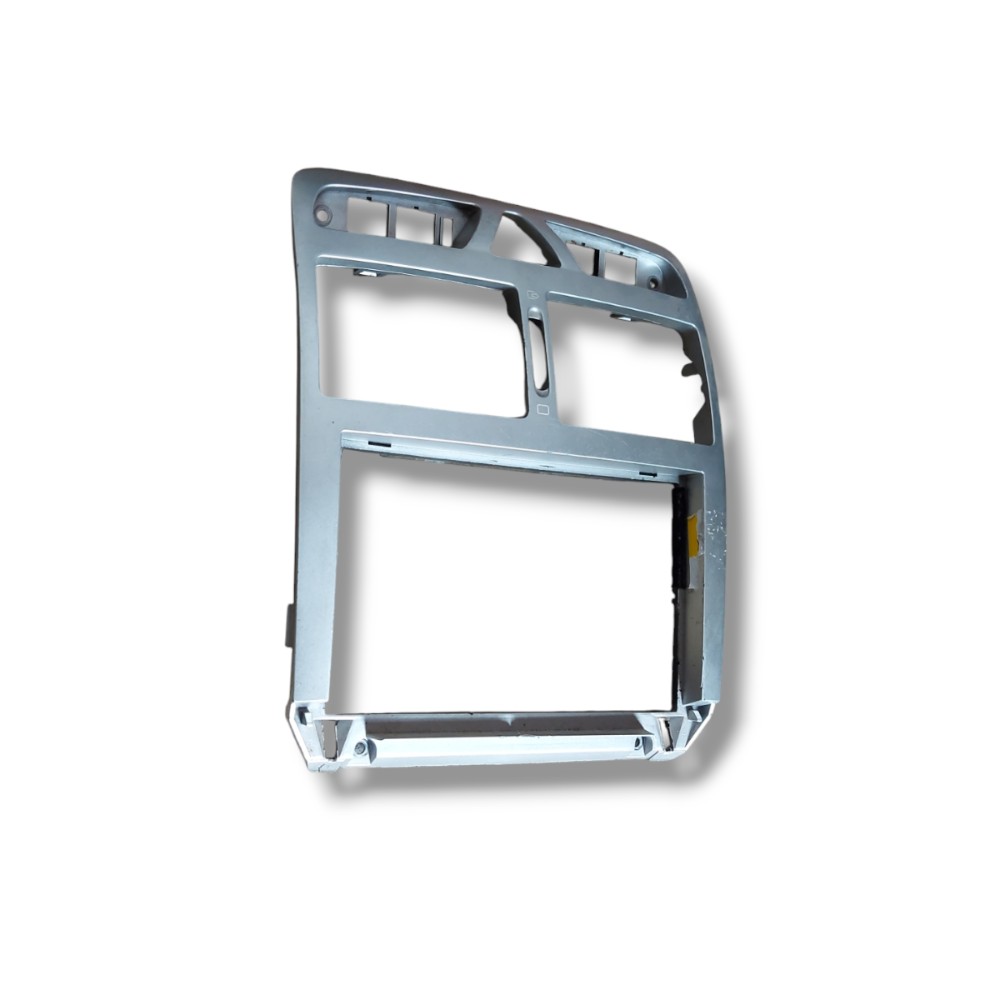 Moldura Painel Central Peugeot 307 2002 2003 2006 2010 2012  Cinza 5