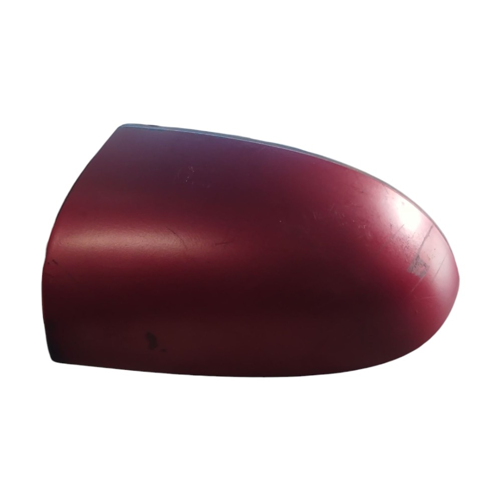 Capa Retrovisor Esquerdo Ford Fiesta 2003 2004 2005 2006 Vermelho 2