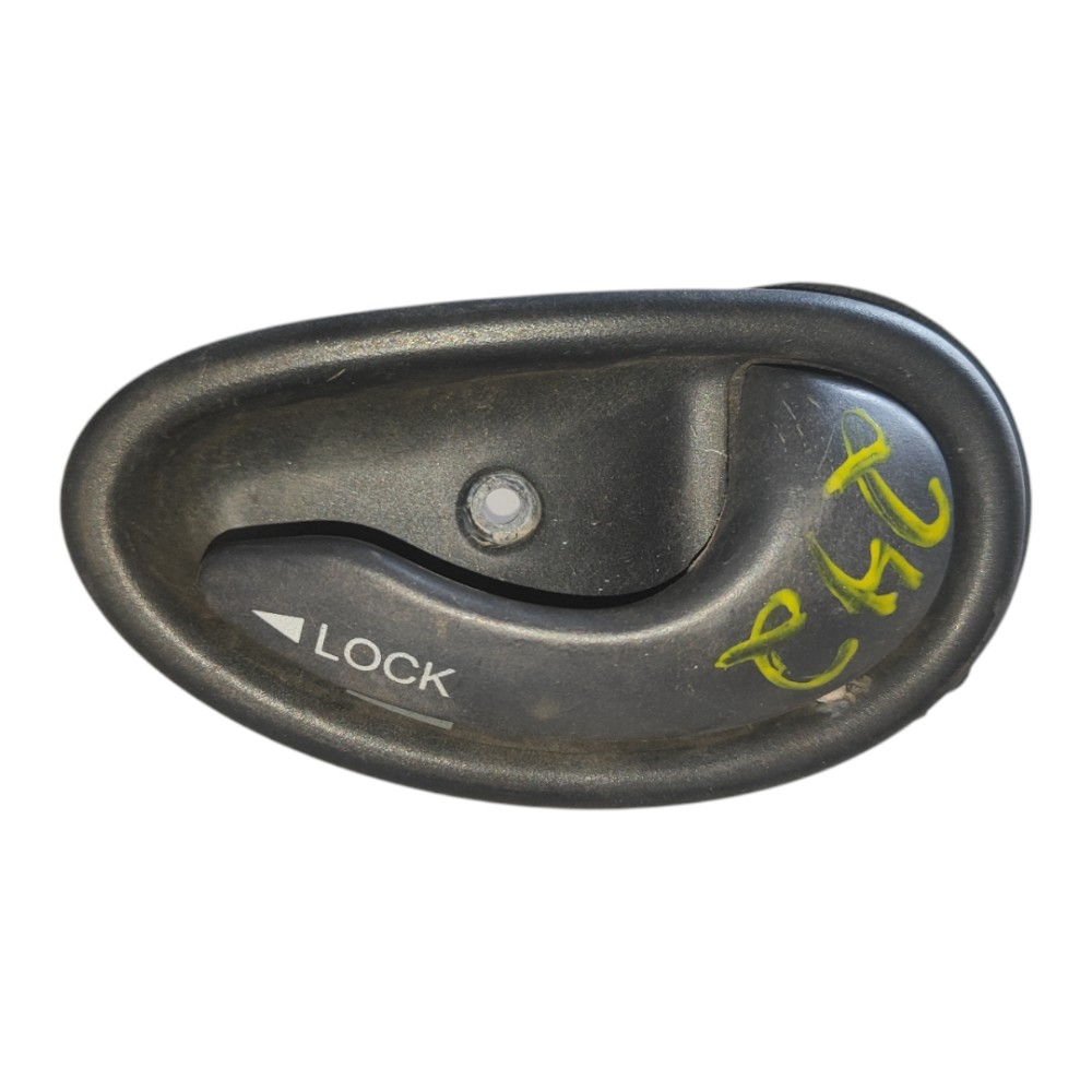 Maçaneta Interna Direita Fiat Palio Siena Weekend 1997 2003 Preto Dianteira/traseira 1