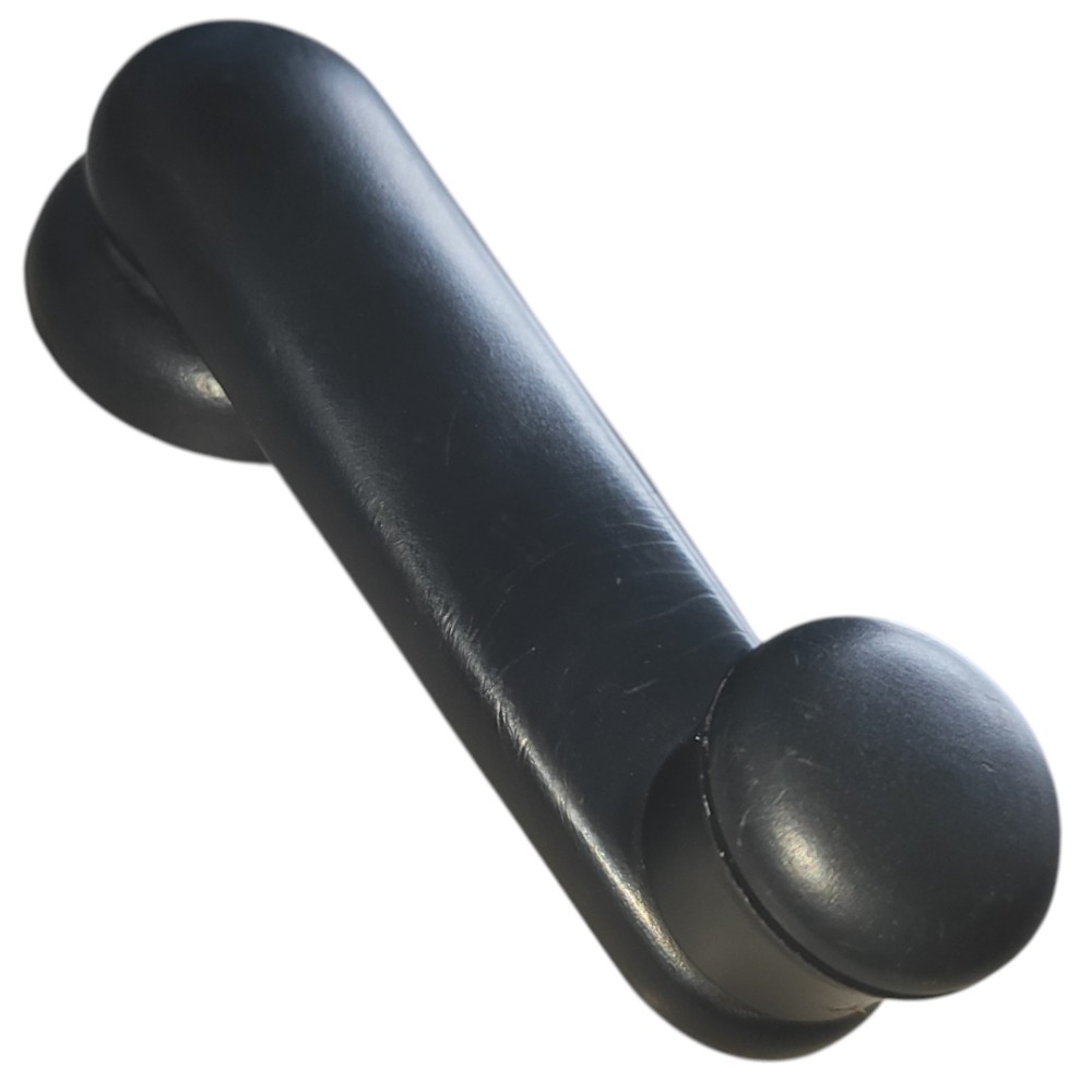 Manivela Vidro C/ Moldura Fiat Palio 2004 2005 2006 2012 Preto