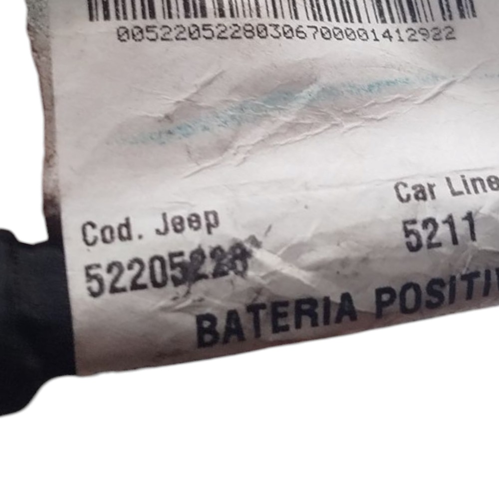 Cabo Positivo Bateria Jeep Renegade Toro 1.3 2015 A 2024 7