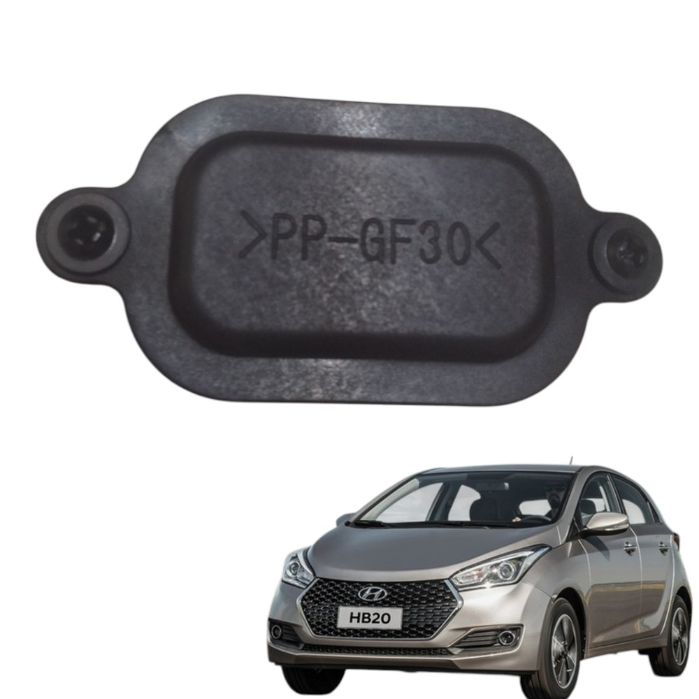 Tampa Traseira Hb20 2023/2024 Hyundai Pp-gf30 Original  Preto