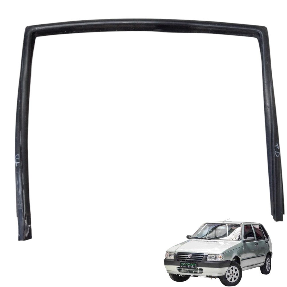 Borracha Vedação Porta Traseira Direita Fiat Uno Mille V19