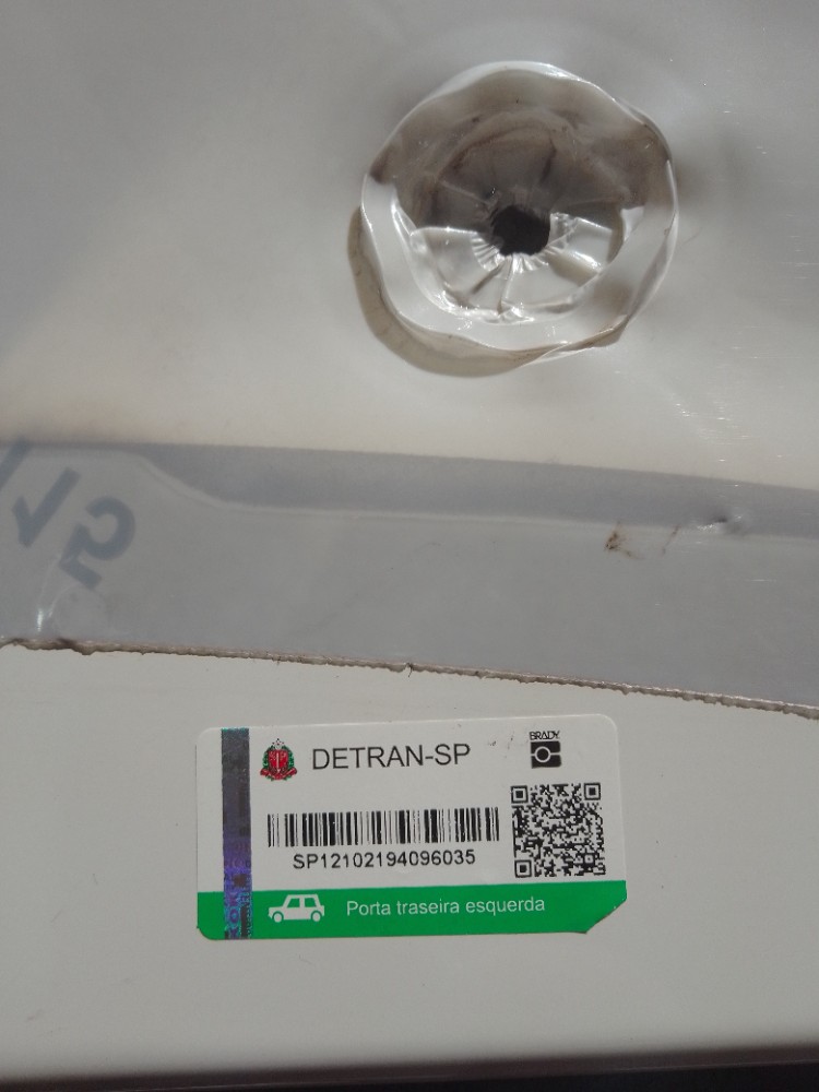 Porta traseira esquerdo original Volkswagen fox Space 2014 7