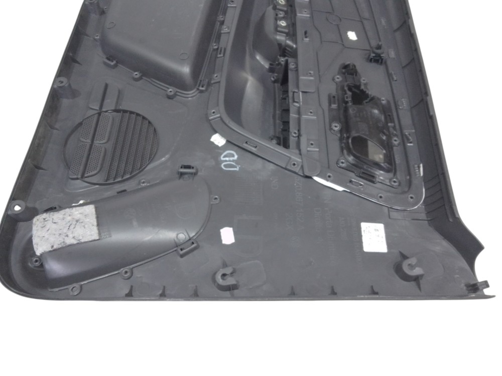 Forro Porta Dianteira Direita Volkswagen Fox 2014 2015 Preto Preto 10