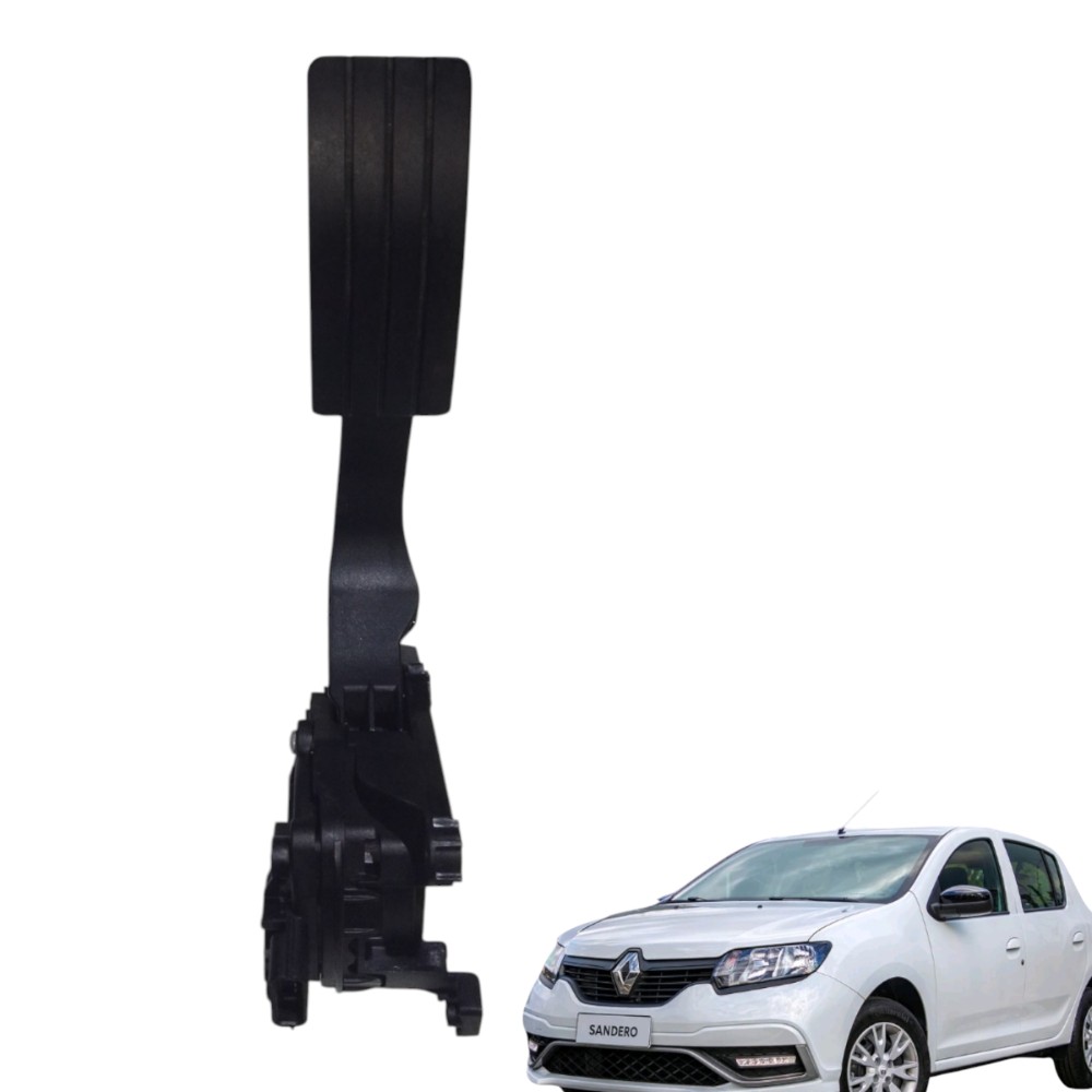 Pedal Acelerador 1. Renault Duster Logan Sandero 2015 A 2019 Preto
