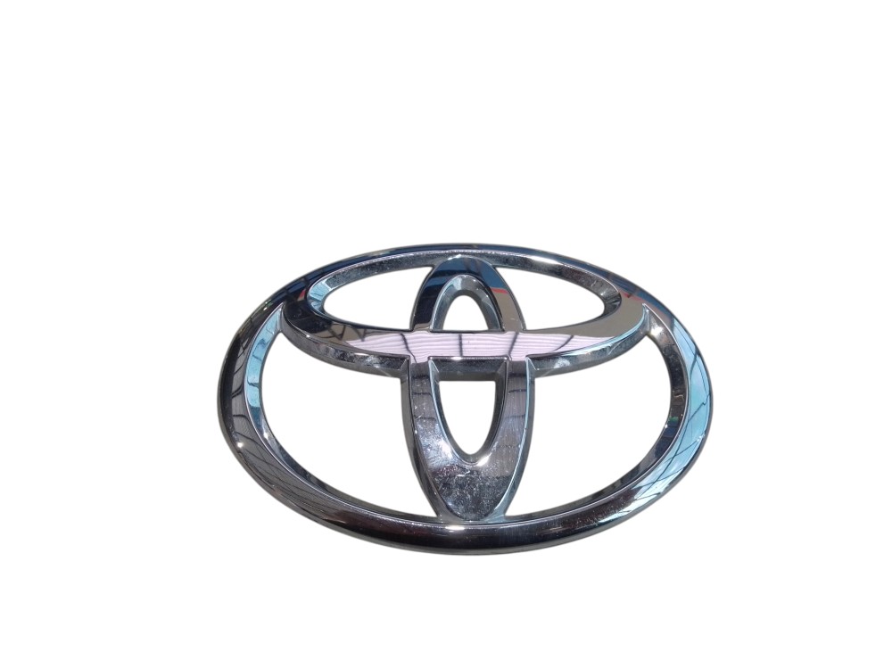 Emblema Traseiro/dianteiro Toyota Cromado 9x13cm  Prata/cromado 6