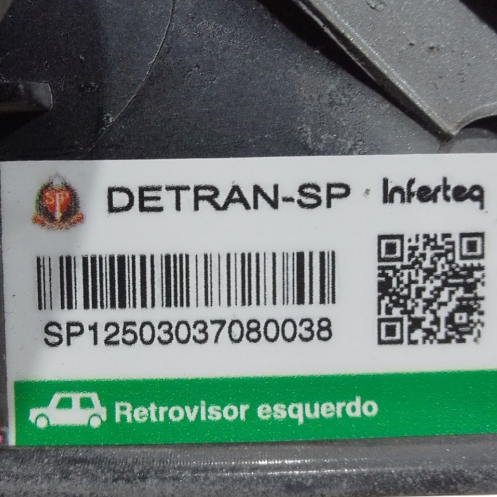 Retrovisor Esquerda Chevrolet Blazer 1997 Elétrico 0155693 6