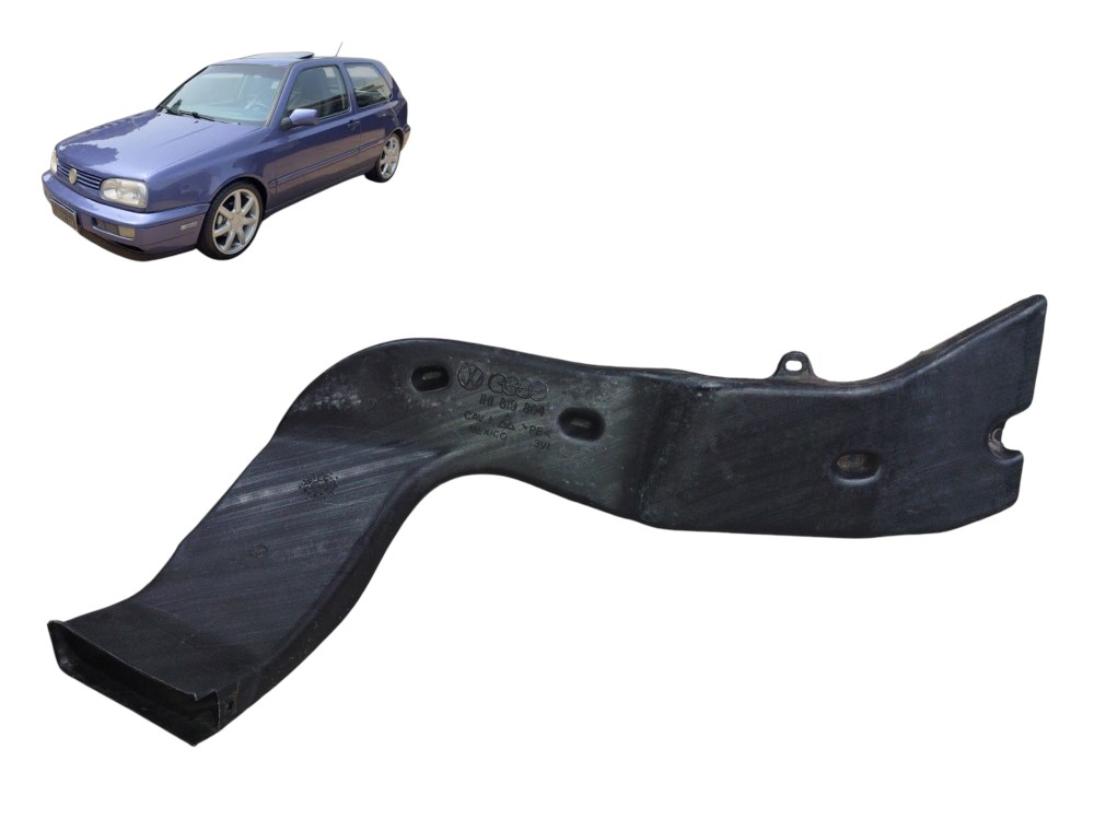 Duto Saida Ar Lado Direito Painel Volkswagen Golf 1994/1999 Preto