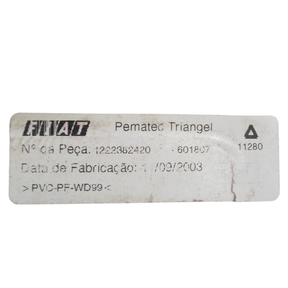 Forro Porta Dianteira Esquerda Fiat Uno 1986/2004 2p 3