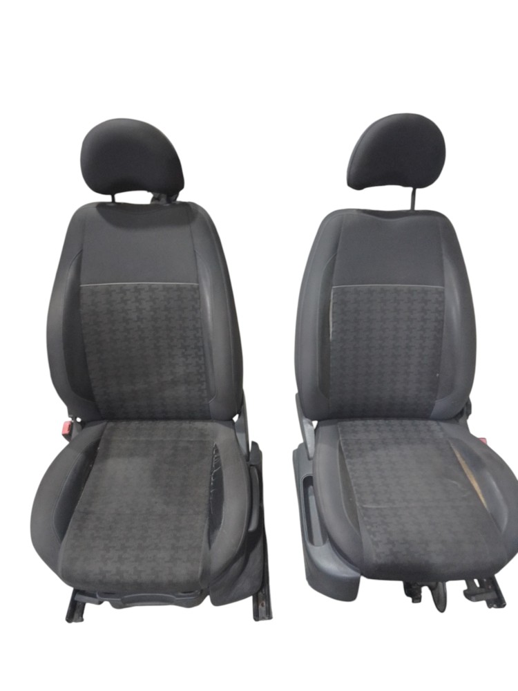 Bancos Passageiro E Motorista Volkswagen Fox Spacefox 2014 Cinza-escuro