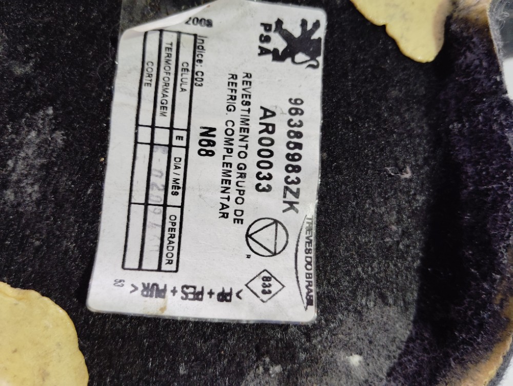 Moldura Acabamento Caixa Ar Evaporadora Xsara Picasso 01/12 7