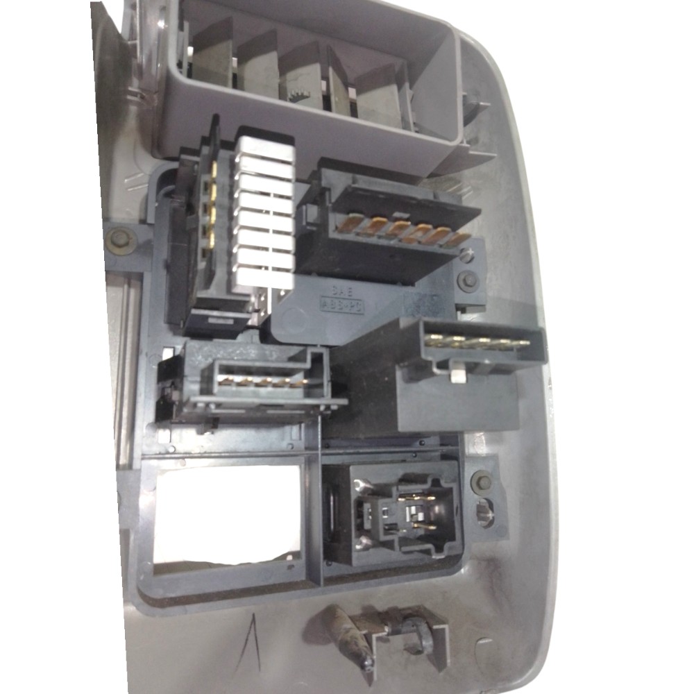Moldura Painel Instrumentos Gm Chevrolet Blazer 1997 Cinza 5