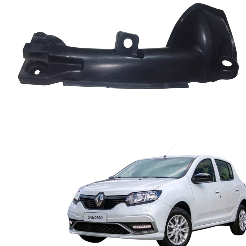 Acabamento Parabarro Traseiro Direito Sandero Logan Duster – Preto