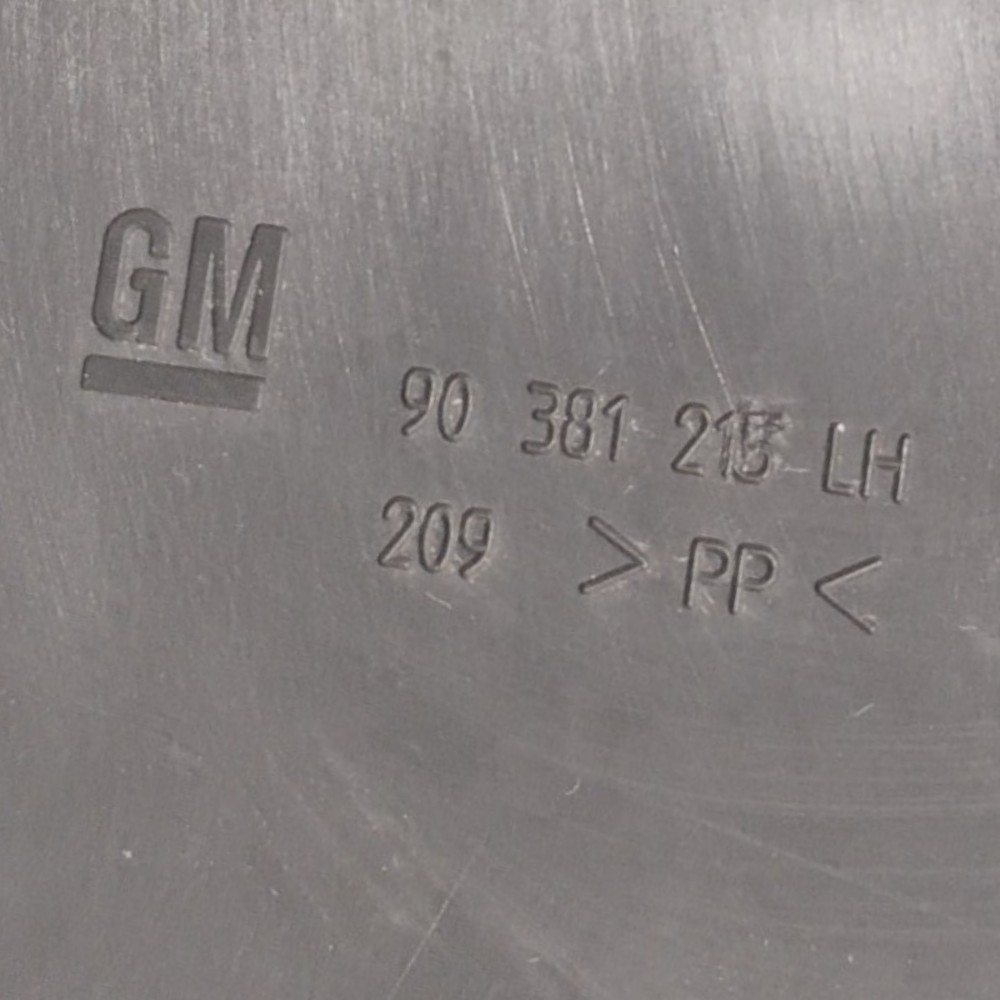 Acabamento Interno Porta Malas Gm Astra 1995 V20 90381215 Preto 4