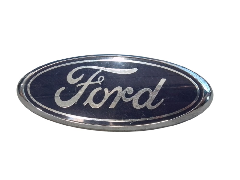 Emblema Oval Grade Frontal Ford Ka 2013 A 2021 Azul 12x5cm Azul-escuro 3