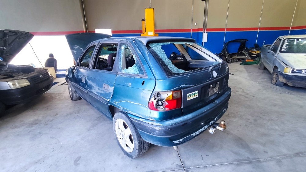 Caixote Chevrolet Astra 95 Teto Lateral Mini Frente Traseira Verde 5