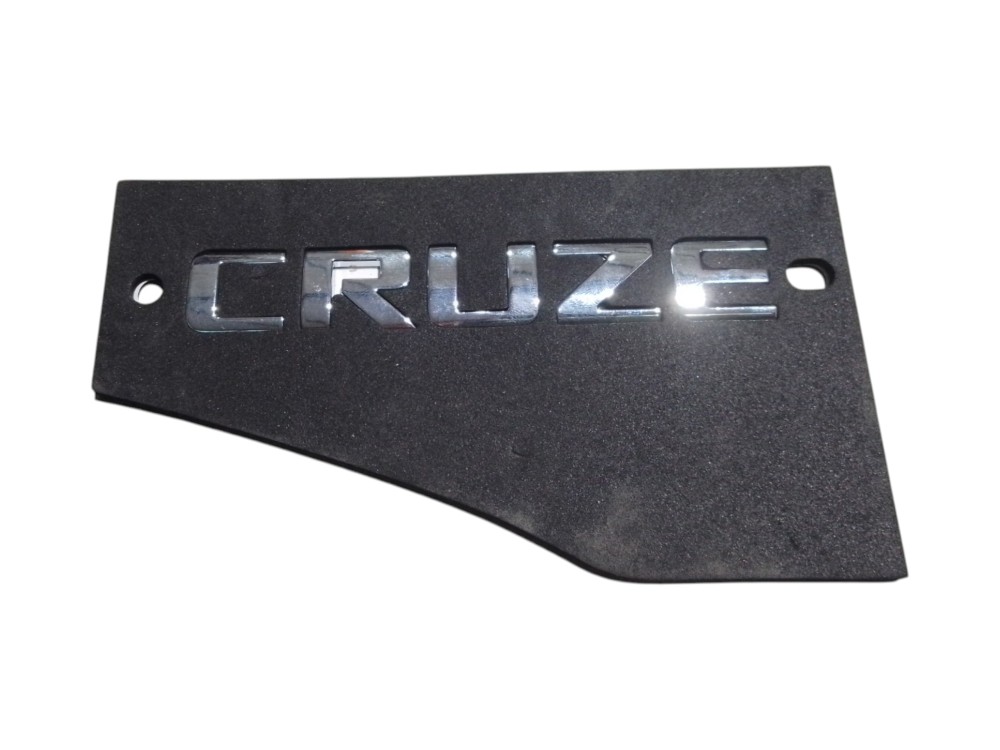Emblema Letreiro Tampa Traseira Chevrolet Cruze Cromado Cromado 2