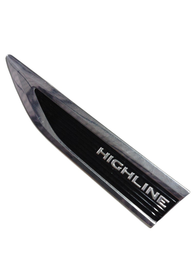 Emblema Esquerdo Highline Original  Cromado Cromado 6