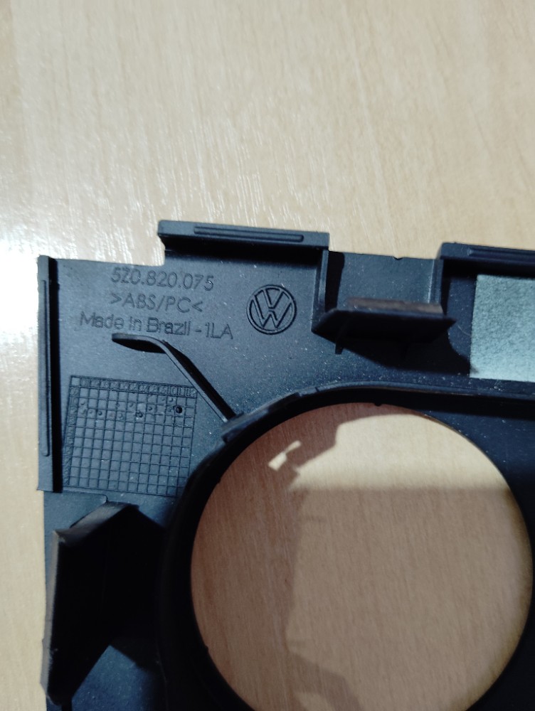 Moldura Comando Ar Acabamento Condicionad Vw Fox 2009 A 2014 7