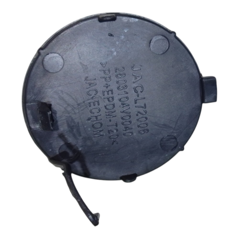 Tampa Reboque Para-choque Dianteiro Toyota Etios Preto 5